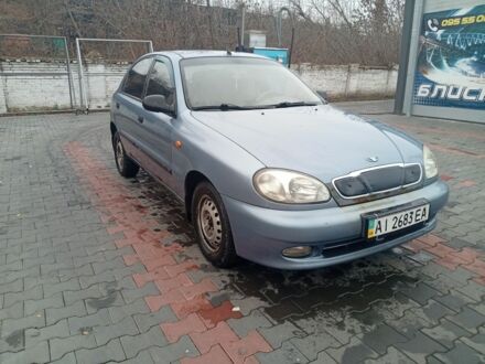 Синій Деу Сенс, об'ємом двигуна 1.5 л та пробігом 220 тис. км за 2000 $, фото 1 на Automoto.ua