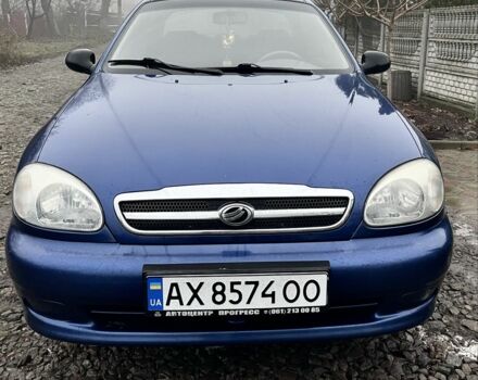 Синий Дэу Сенс, объемом двигателя 1.3 л и пробегом 10 тыс. км за 2300 $, фото 1 на Automoto.ua