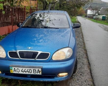 Синий Дэу Сенс, объемом двигателя 1.3 л и пробегом 52 тыс. км за 1900 $, фото 1 на Automoto.ua