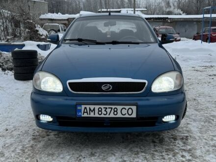 Синій Деу Сенс, об'ємом двигуна 1.3 л та пробігом 230 тис. км за 2550 $, фото 1 на Automoto.ua