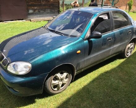 Зеленый Дэу Сенс, объемом двигателя 1.3 л и пробегом 147 тыс. км за 2100 $, фото 1 на Automoto.ua