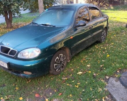 Зеленый Дэу Сенс, объемом двигателя 1.5 л и пробегом 265 тыс. км за 2000 $, фото 4 на Automoto.ua