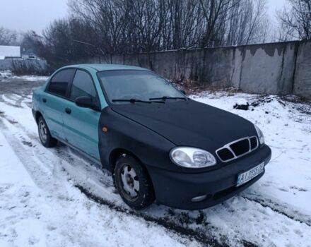 Зелений Деу Сенс, об'ємом двигуна 1.5 л та пробігом 299 тис. км за 750 $, фото 1 на Automoto.ua