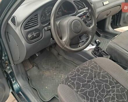 Зелений Деу Сенс, об'ємом двигуна 1.3 л та пробігом 215 тис. км за 2500 $, фото 15 на Automoto.ua