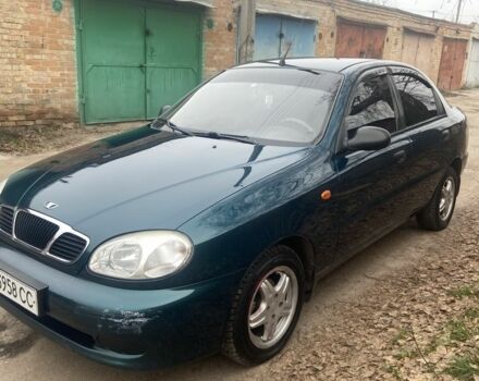 Зеленый Дэу Сенс, объемом двигателя 1.3 л и пробегом 210 тыс. км за 2000 $, фото 2 на Automoto.ua