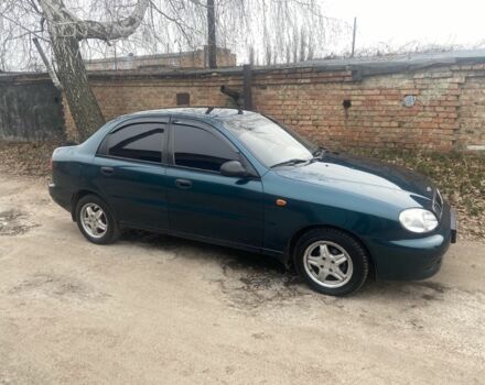 Зеленый Дэу Сенс, объемом двигателя 1.3 л и пробегом 210 тыс. км за 2000 $, фото 1 на Automoto.ua