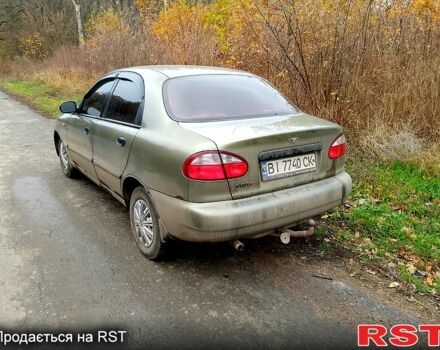Зелений Деу Сенс, об'ємом двигуна 1.3 л та пробігом 212 тис. км за 1500 $, фото 3 на Automoto.ua