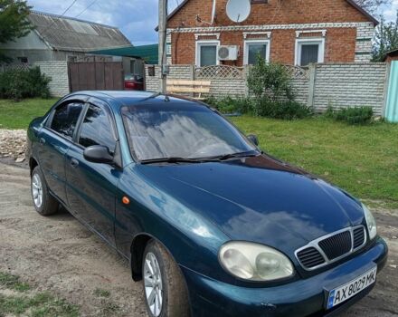 Зеленый Дэу Сенс, объемом двигателя 1.6 л и пробегом 304 тыс. км за 2200 $, фото 1 на Automoto.ua