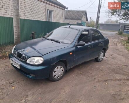 Деу Сенс 2003 у Первомайськ на Automoto.ua Зелений Деу Сенс, об'ємом двигуна 1.3 л та пробігом 258 тис. км за 1100 $, фото 1 на Automoto.ua