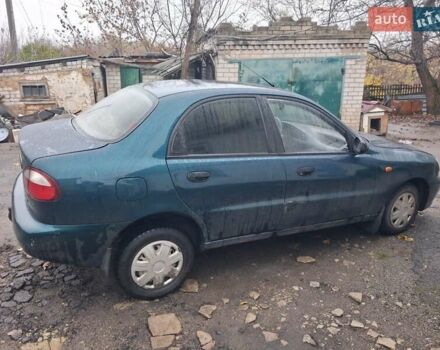 Зеленый Дэу Сенс, объемом двигателя 1.3 л и пробегом 285 тыс. км за 1000 $, фото 3 на Automoto.ua