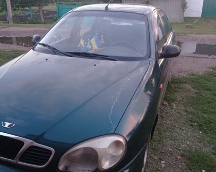 Зеленый Дэу Сенс, объемом двигателя 1.3 л и пробегом 187 тыс. км за 1570 $, фото 1 на Automoto.ua