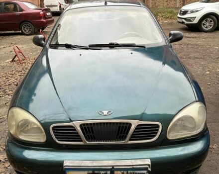 Зелений Деу Сенс, об'ємом двигуна 1.3 л та пробігом 151 тис. км за 2000 $, фото 1 на Automoto.ua