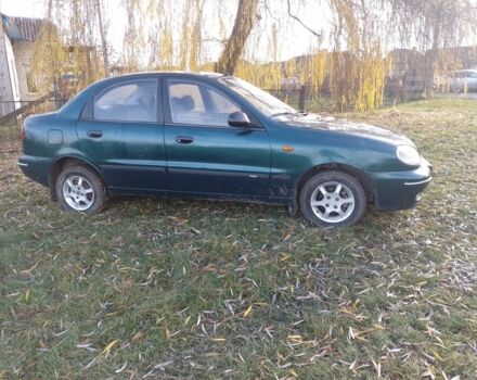 Зелений Деу Сенс, об'ємом двигуна 1.3 л та пробігом 180 тис. км за 1050 $, фото 3 на Automoto.ua