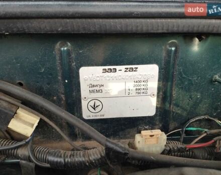 Зеленый Дэу Сенс, объемом двигателя 1.3 л и пробегом 71 тыс. км за 2000 $, фото 7 на Automoto.ua