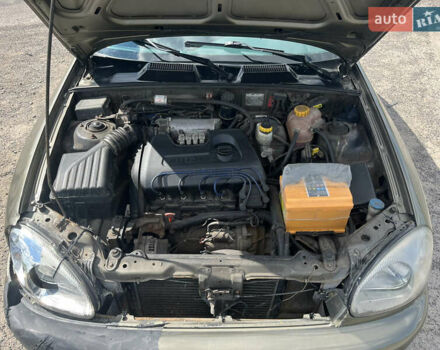 Зелений Деу Сенс, об'ємом двигуна 1.3 л та пробігом 207 тис. км за 1000 $, фото 11 на Automoto.ua