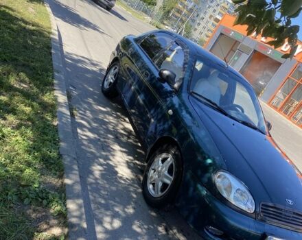 Зеленый Дэу Сенс, объемом двигателя 1.3 л и пробегом 175 тыс. км за 2000 $, фото 1 на Automoto.ua