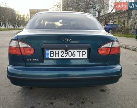 Зеленый Дэу Сенс, объемом двигателя 1.3 л и пробегом 71 тыс. км за 2000 $, фото 4 на Automoto.ua
