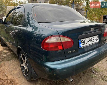 Зеленый Дэу Сенс, объемом двигателя 1.3 л и пробегом 162 тыс. км за 2500 $, фото 3 на Automoto.ua