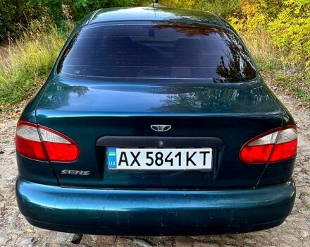 Зеленый Дэу Сенс, объемом двигателя 1.3 л и пробегом 305 тыс. км за 1500 $, фото 1 на Automoto.ua