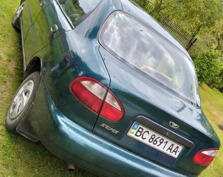 Зелений Деу Сенс, об'ємом двигуна 1.35 л та пробігом 100 тис. км за 1600 $, фото 3 на Automoto.ua