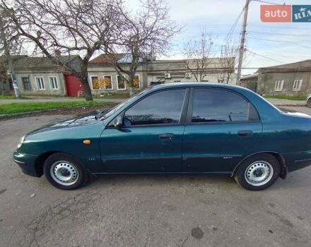 Зеленый Дэу Сенс, объемом двигателя 1.3 л и пробегом 71 тыс. км за 2000 $, фото 2 на Automoto.ua