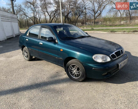 Зеленый Дэу Сенс, объемом двигателя 1.3 л и пробегом 175 тыс. км за 2250 $, фото 1 на Automoto.ua
