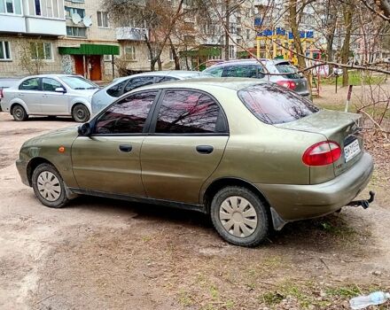 Зелений Деу Сенс, об'ємом двигуна 1.3 л та пробігом 130 тис. км за 2000 $, фото 3 на Automoto.ua
