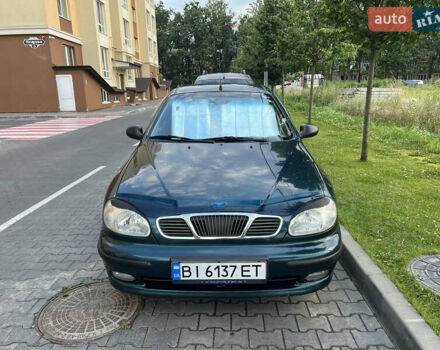 Зеленый Дэу Сенс, объемом двигателя 1.3 л и пробегом 106 тыс. км за 2500 $, фото 1 на Automoto.ua