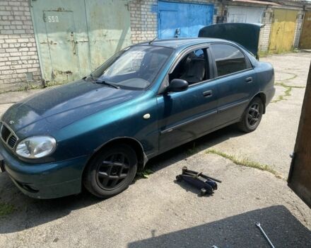 Зеленый Дэу Сенс, объемом двигателя 1.3 л и пробегом 175 тыс. км за 2000 $, фото 7 на Automoto.ua