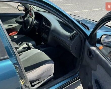 Зелений Деу Сенс, об'ємом двигуна 1.3 л та пробігом 162 тис. км за 2000 $, фото 3 на Automoto.ua