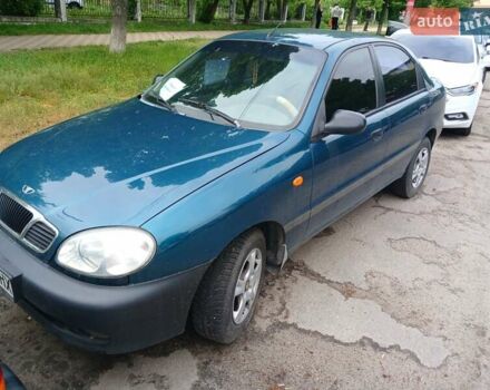 Зеленый Дэу Сенс, объемом двигателя 1.3 л и пробегом 208 тыс. км за 1500 $, фото 1 на Automoto.ua