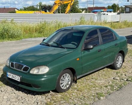 Зелений Деу Сенс, об'ємом двигуна 1.5 л та пробігом 180 тис. км за 1200 $, фото 1 на Automoto.ua