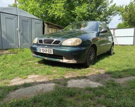 Зелений Деу Сенс, об'ємом двигуна 1.3 л та пробігом 204 тис. км за 1000 $, фото 17 на Automoto.ua