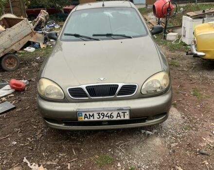 Зелений Деу Сенс, об'ємом двигуна 1 л та пробігом 250 тис. км за 1300 $, фото 1 на Automoto.ua