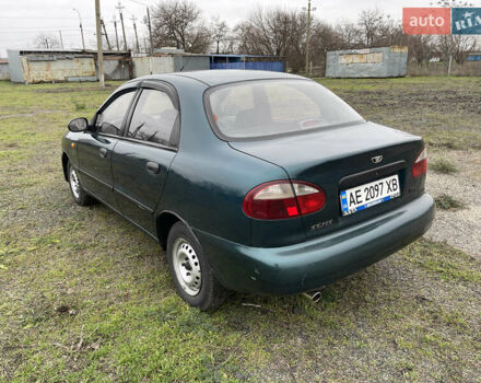 Зеленый Дэу Сенс, объемом двигателя 1.3 л и пробегом 276 тыс. км за 1950 $, фото 4 на Automoto.ua