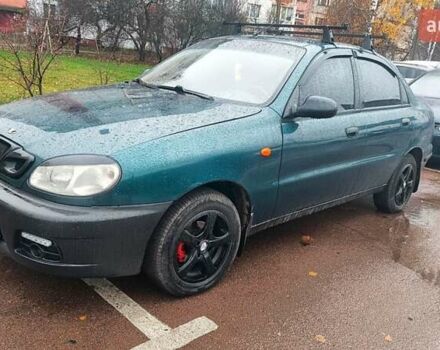 Зеленый Дэу Сенс, объемом двигателя 1.3 л и пробегом 243 тыс. км за 2250 $, фото 2 на Automoto.ua