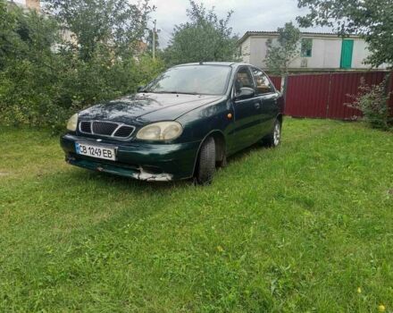 Зелений Деу Сенс, об'ємом двигуна 1.3 л та пробігом 204 тис. км за 1000 $, фото 1 на Automoto.ua