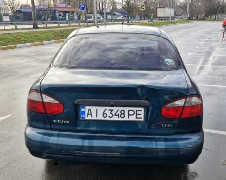 Зеленый Дэу Сенс, объемом двигателя 1.3 л и пробегом 2 тыс. км за 1350 $, фото 5 на Automoto.ua