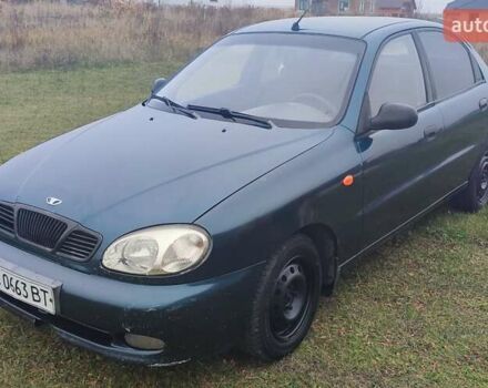 Зелений Деу Сенс, об'ємом двигуна 1.3 л та пробігом 430 тис. км за 1700 $, фото 1 на Automoto.ua