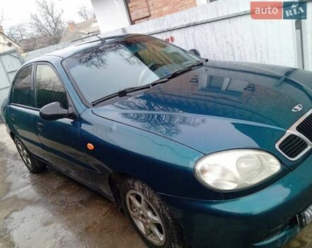 Зеленый Дэу Сенс, объемом двигателя 1.3 л и пробегом 250 тыс. км за 1500 $, фото 2 на Automoto.ua