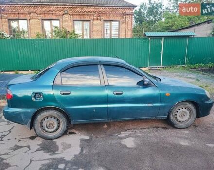 Дэу Сенс 2005 в Кривом Роге на Automoto.ua Зеленый Дэу Сенс, объемом двигателя 1.3 л и пробегом 200 тыс. км за 1200 $, фото 2 на Automoto.ua
