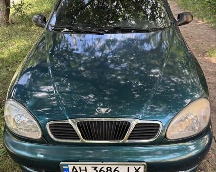 Зеленый Дэу Сенс, объемом двигателя 1.3 л и пробегом 146 тыс. км за 2150 $, фото 1 на Automoto.ua