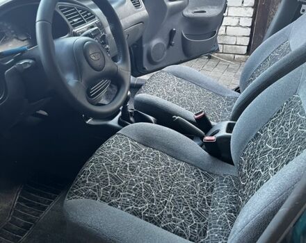 Зелений Деу Сенс, об'ємом двигуна 1.3 л та пробігом 200 тис. км за 2000 $, фото 5 на Automoto.ua