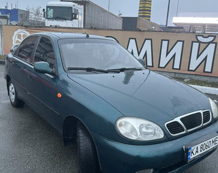 Зеленый Дэу Сенс, объемом двигателя 1.3 л и пробегом 172 тыс. км за 2200 $, фото 1 на Automoto.ua