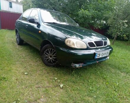 Зелений Деу Сенс, об'ємом двигуна 1.3 л та пробігом 204 тис. км за 1000 $, фото 20 на Automoto.ua