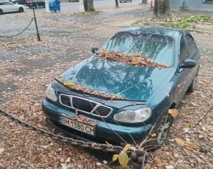 Зелений Деу Сенс, об'ємом двигуна 1.3 л та пробігом 230 тис. км за 1300 $, фото 1 на Automoto.ua