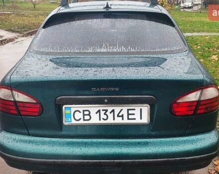 Зеленый Дэу Сенс, объемом двигателя 1.3 л и пробегом 243 тыс. км за 2250 $, фото 4 на Automoto.ua