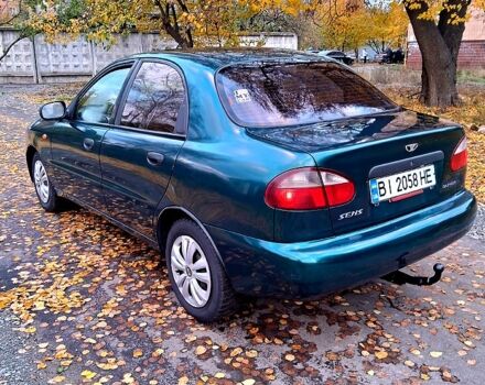 Зеленый Дэу Сенс, объемом двигателя 1.3 л и пробегом 170 тыс. км за 1250 $, фото 3 на Automoto.ua