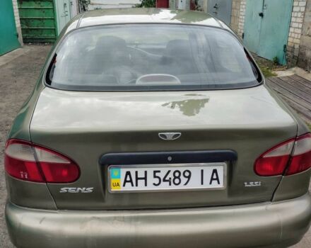 Зеленый Дэу Сенс, объемом двигателя 1.3 л и пробегом 188 тыс. км за 1700 $, фото 1 на Automoto.ua