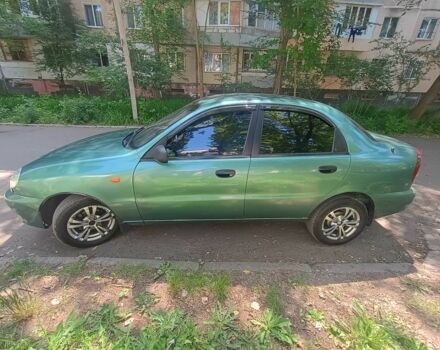 Зеленый Дэу Сенс, объемом двигателя 1.5 л и пробегом 207 тыс. км за 2600 $, фото 2 на Automoto.ua